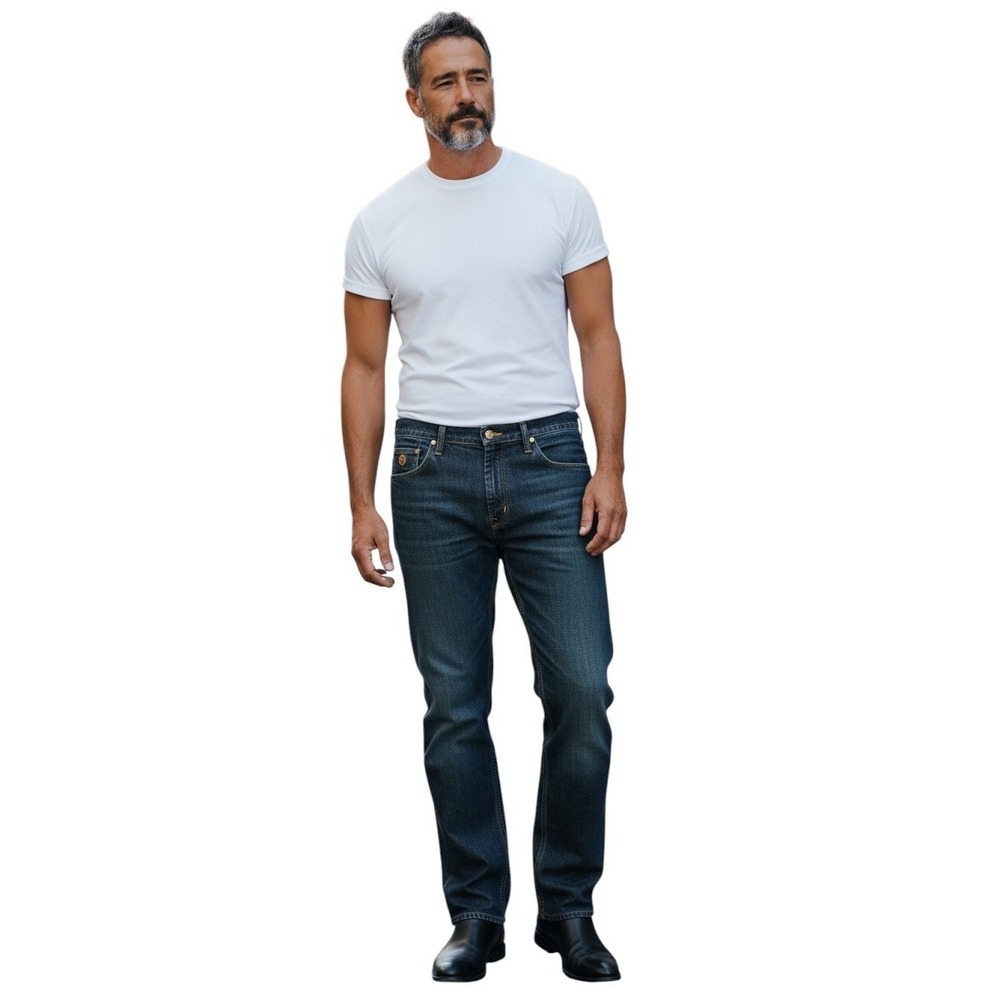 Wrangler 20X Relaxed Fit Jeans - Men's Size 38x34 - Dark Wash Denim Pants - Picture 1 of 7